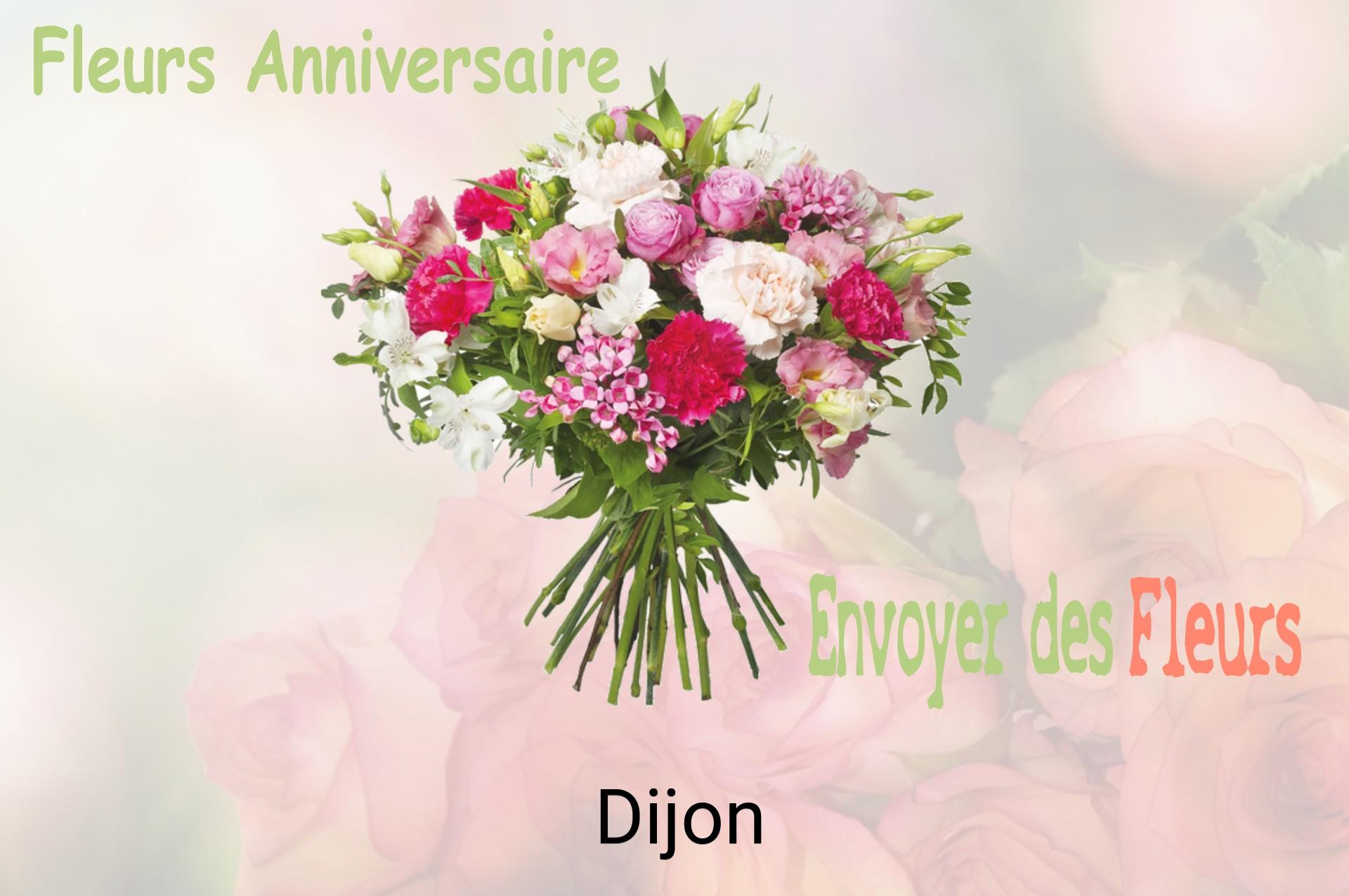 Bouquet de fleurs d’anniversaire livré à Dijon